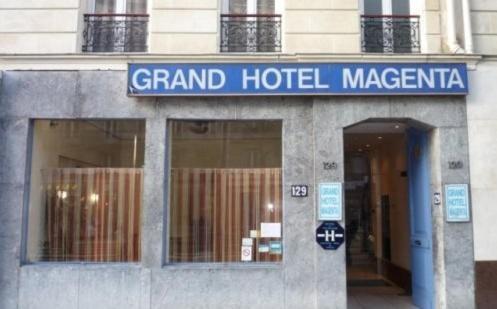 Grand Hotel Magenta Párizs Kültér fotó